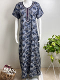 Designer Floral Alpine Nightgown Comfortable & Elegant