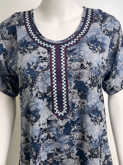 Designer Floral Alpine Nightgown Comfortable & Elegant
