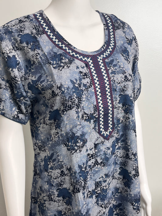 Designer Floral Alpine Nightgown Comfortable & Elegant