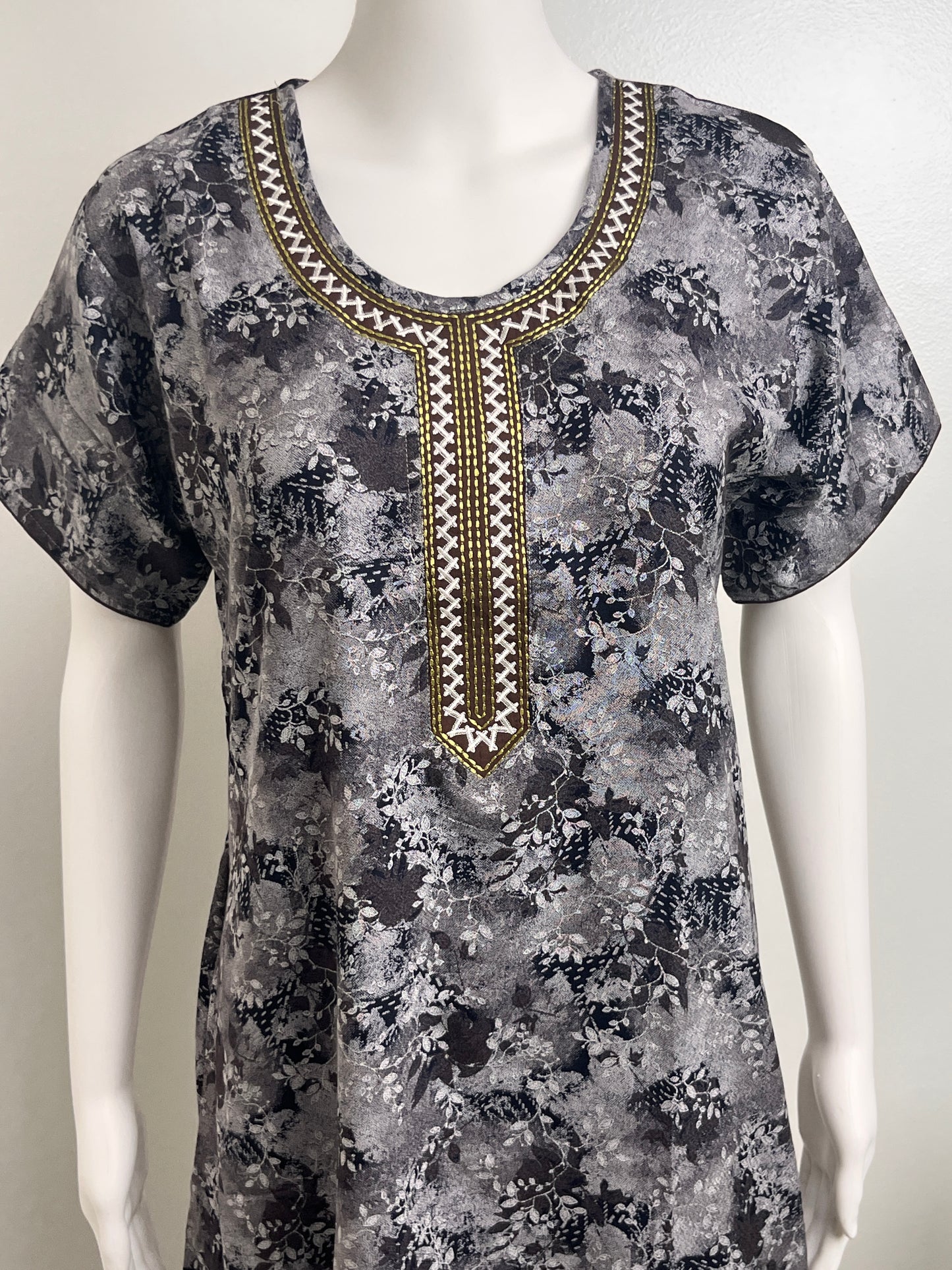 Designer Floral Alpine Nightgown Comfortable & Elegant
