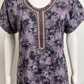 Designer Floral Alpine Nightgown Comfortable & Elegant