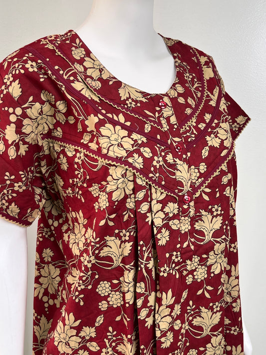 Cotton Fabric Lightweight & Airy Nightgown