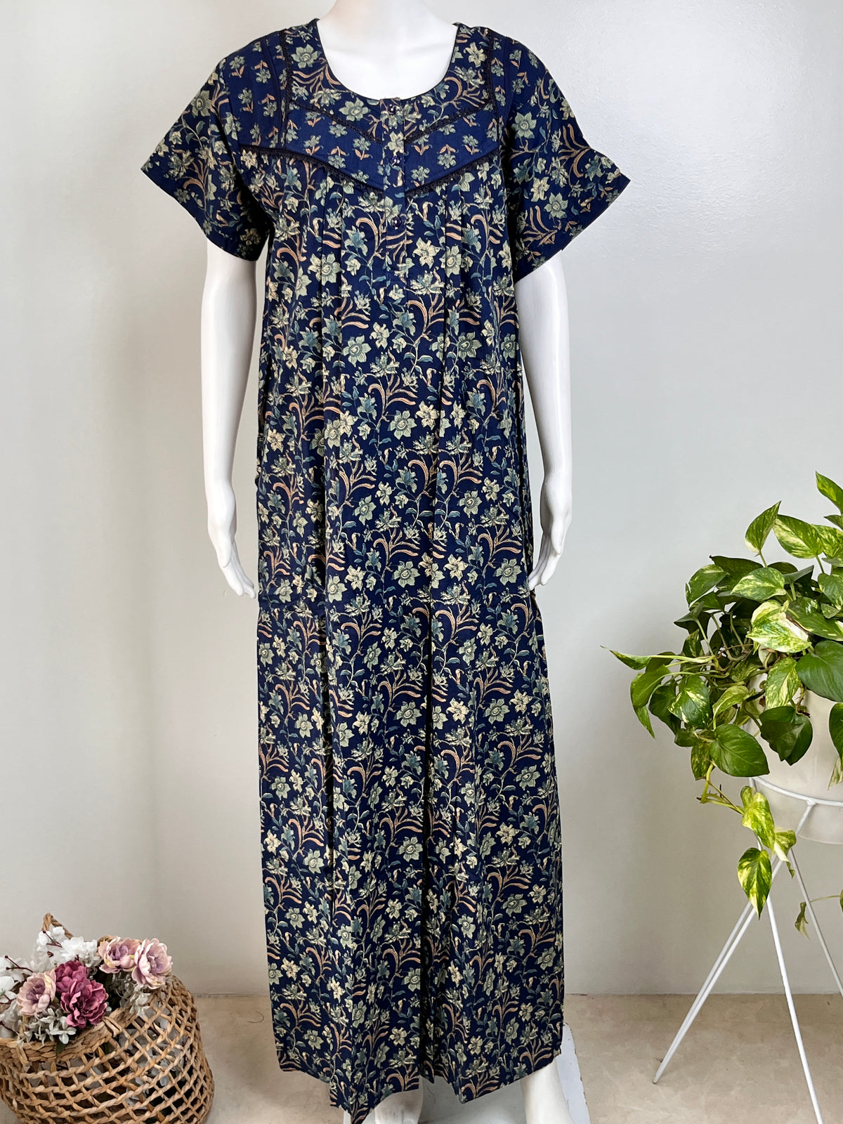 Premium Cotton Comfortable & Long-Lasting Nightgown