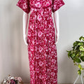 Printed Women Cotton Nighty Comfortable & Stylish Nightwear