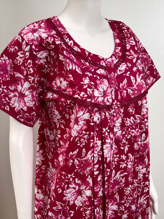 Printed Women Cotton Nighty Comfortable & Stylish Nightwear