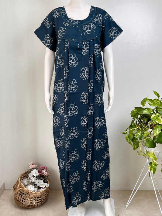 Floral Alpine Nightgown Lightweight & Comfortable