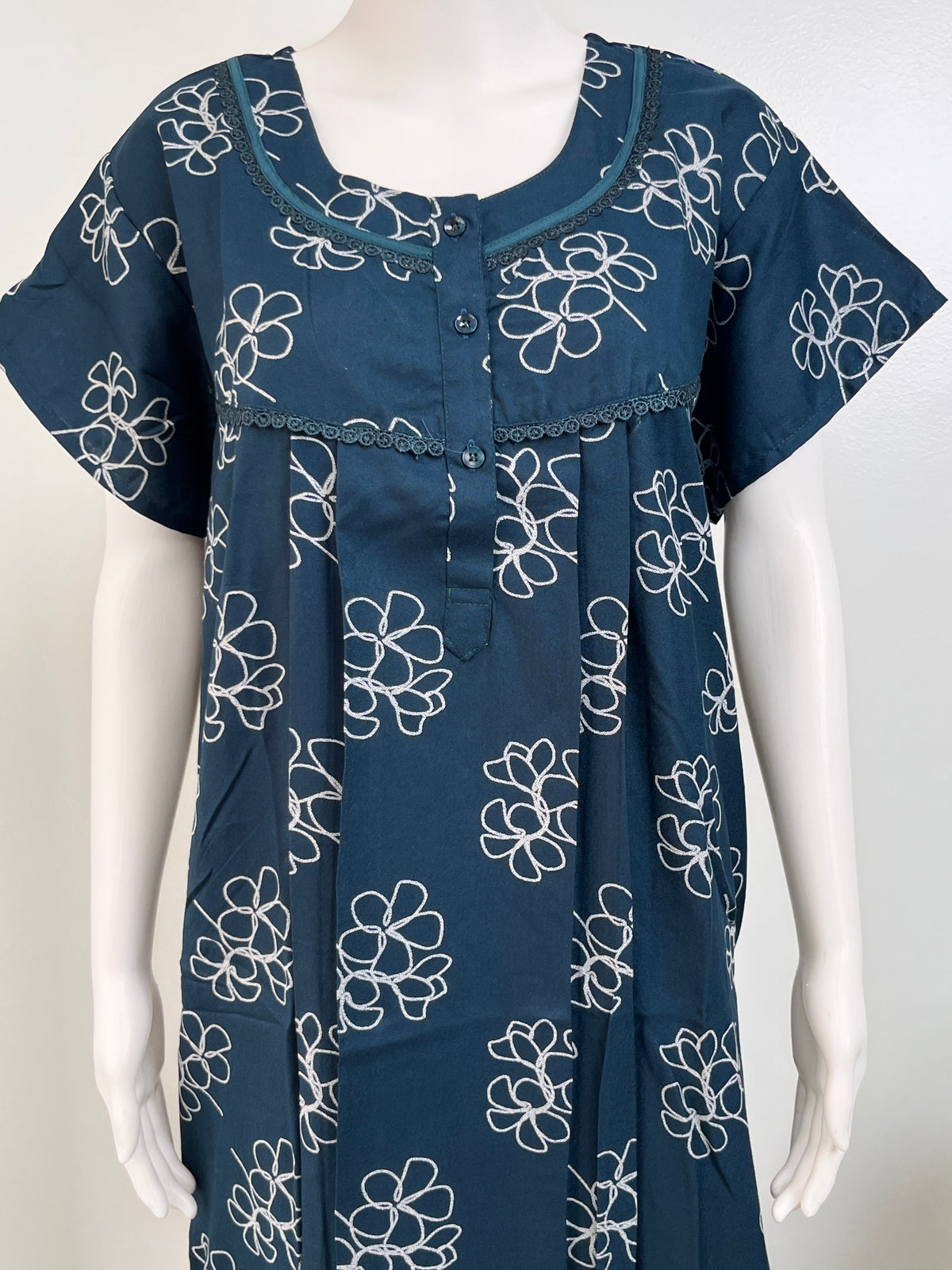 Floral Alpine Nightgown Lightweight & Comfortable