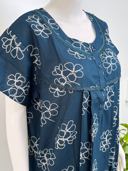 Floral Alpine Nightgown Lightweight & Comfortable