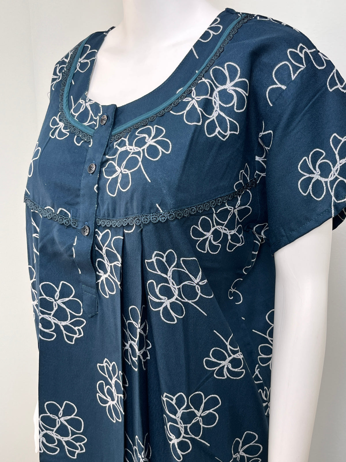 Floral Alpine Nightgown Lightweight & Comfortable