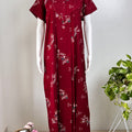 Geometric Printed Alpine Nightgown Stylish & Long-Lasting