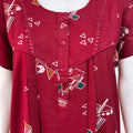Geometric Printed Alpine Nightgown Stylish & Long-Lasting