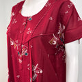 Geometric Printed Alpine Nightgown Stylish & Long-Lasting