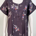 Geometric Printed Alpine Nightgown Stylish & Long-Lasting