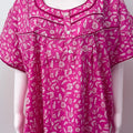 Pink 100% Cotton Nighty Soft & Comfortable