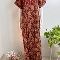 Pure Cotton Nightgown Printed Design & Soft Breathable Fabric