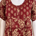 Pure Cotton Nightgown Printed Design & Soft Breathable Fabric