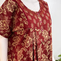 Pure Cotton Nightgown Printed Design & Soft Breathable Fabric