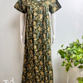 Graceful Floral Cotton Nightgown Breathable & Easy-Fit Sleepwear