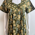 Graceful Floral Cotton Nightgown Breathable & Easy-Fit Sleepwear