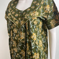 Graceful Floral Cotton Nightgown Breathable & Easy-Fit Sleepwear
