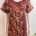 Graceful Floral Cotton Nightgown Breathable & Easy-Fit Sleepwear
