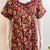 Graceful Floral Cotton Nightgown Breathable & Easy-Fit Sleepwear