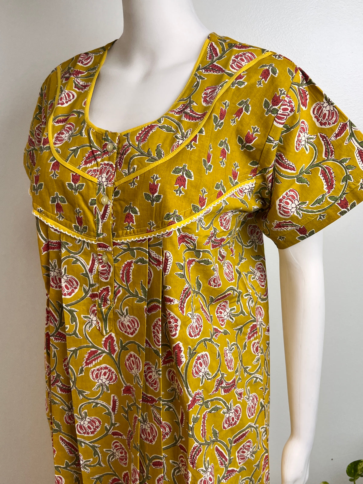 Printed Pure Cotton Nighty Comfortable & Skin-Friendly Sleepwear