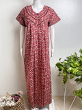 Stylish Cotton Nightgown Soft Fabric & Breathable Daily Wear