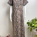 Kalamkari Print Cotton Nighty Lightweight & Comfortable Sleepwear