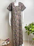 Kalamkari Print Cotton Nighty Lightweight & Comfortable Sleepwear