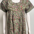 Kalamkari Print Cotton Nighty Lightweight & Comfortable Sleepwear
