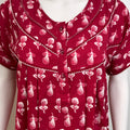 Soft Cotton Nighty Floral Print & Breathable Sleepwear