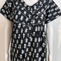Soft Cotton Nighty Floral Print & Breathable Sleepwear