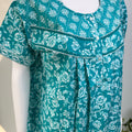 Floral Print Cotton Nightgown Breathable & Comfortable Sleepwear