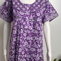 Floral Print Cotton Nightgown Breathable & Comfortable Sleepwear