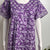 Floral Print Cotton Nightgown Breathable & Comfortable Sleepwear