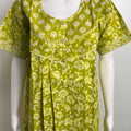 Floral Print Cotton Nightgown Breathable & Comfortable Sleepwear