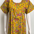 Floral Print Cotton Nighty Lightweight & Comfortable Sleepwear