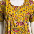 Floral Print Cotton Nighty Lightweight & Comfortable Sleepwear