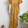 Floral Print Cotton Nighty Lightweight & Comfortable Sleepwear
