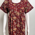 Floral Print Cotton Nighty Lightweight & Comfortable Sleepwear