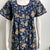 Floral Print Cotton Nighty Lightweight & Comfortable Sleepwear