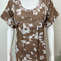 Coffee Premium Alpine Fabric Nighty