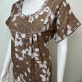 Coffee Premium Alpine Fabric Nighty