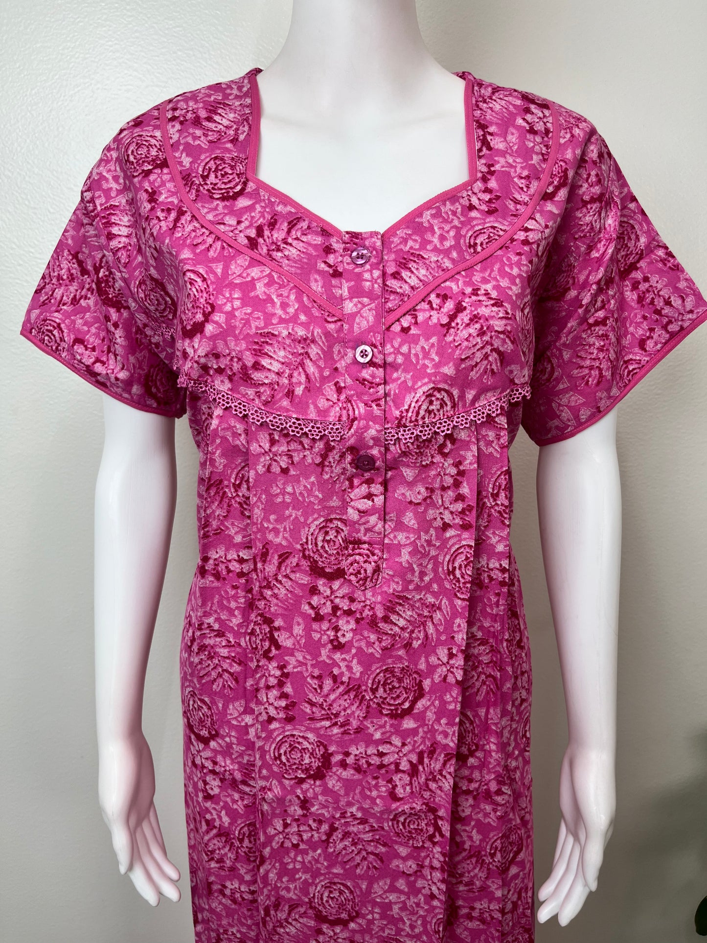 Hot Pink Soft & Breathable Alpine Nighty