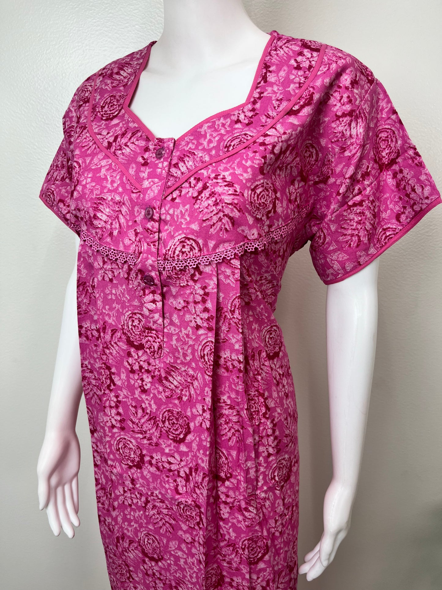 Hot Pink Soft & Breathable Alpine Nighty
