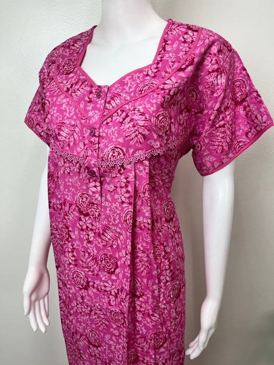 Hot Pink Soft & Breathable Alpine Nighty