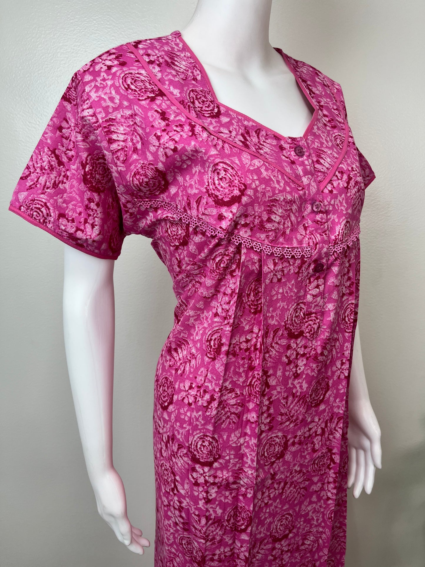 Hot Pink Soft & Breathable Alpine Nighty