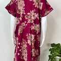 Red Alpine Fabric Nightgown Soft & Breathable