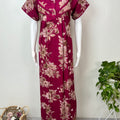 Red Alpine Fabric Nightgown Soft & Breathable